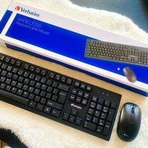 Verbatim USB Wireless Keyboard and Mouse Combo